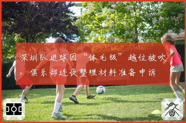 深圳队进球因“体毛级”越位被吹,俱乐部连夜整理材料准备申诉