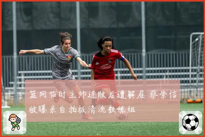 篮网临时主帅连败后遭解雇 蔡崇信被曝亲自拍板清洗教练组